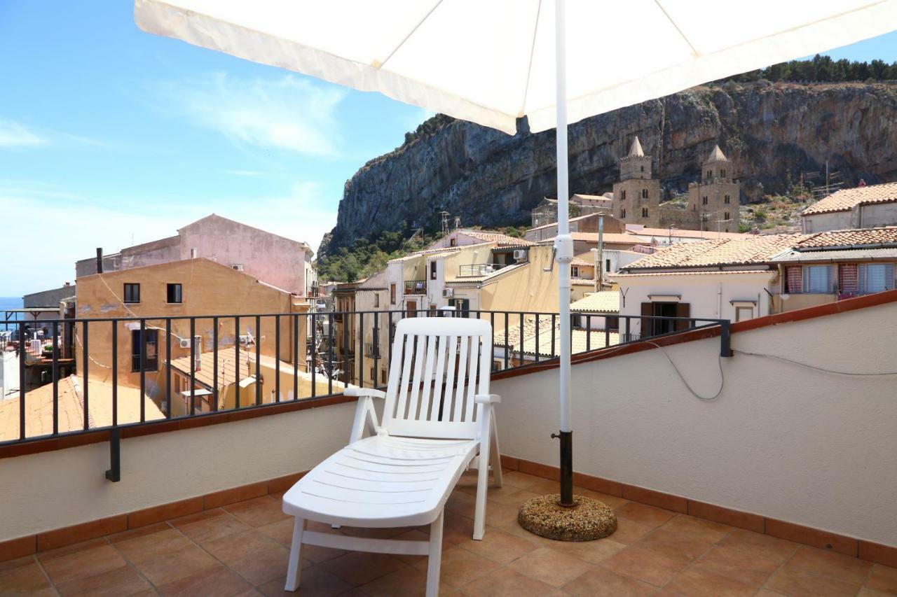 Terrazza Piazzetta Piazza Francesco Crispi Villa Cefalù Eksteriør billede